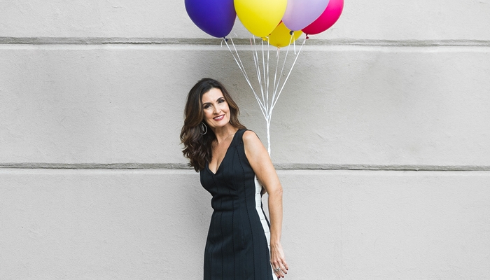 Fátima Bernardes comemora seis anos do Encontro (Foto: Globo/Raquel Cunha)