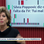 Silvia Poppovic no Melhor da Tarde (Foto: Reprodução)