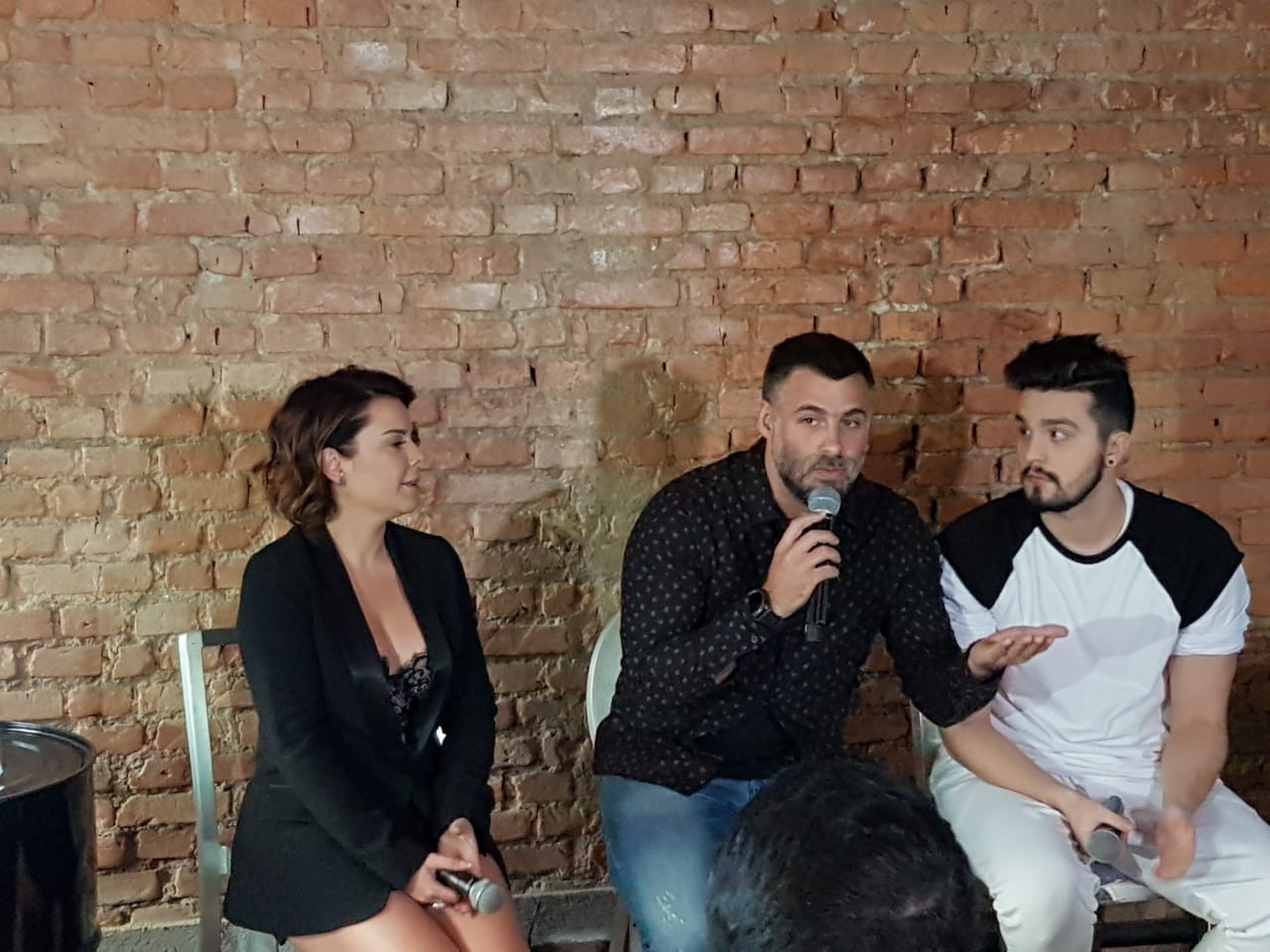 Coletiva de imprensa do SóTocaTop, novo programa da Globo (Foto: Reprodução)