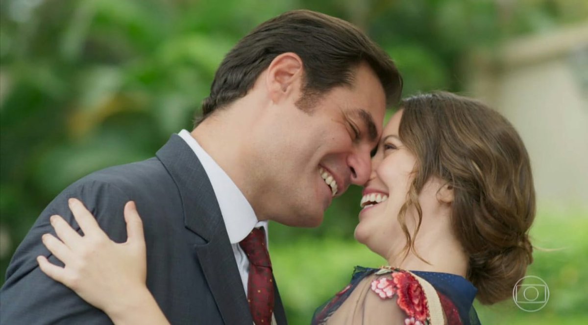 Elisabeta e Darcy em Orgulho e Paixão (Foto: Reprodução/Globo)