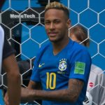Neymar durante o jogo entre Brasil x Croácia
(Foto: Reprodução/Globo)