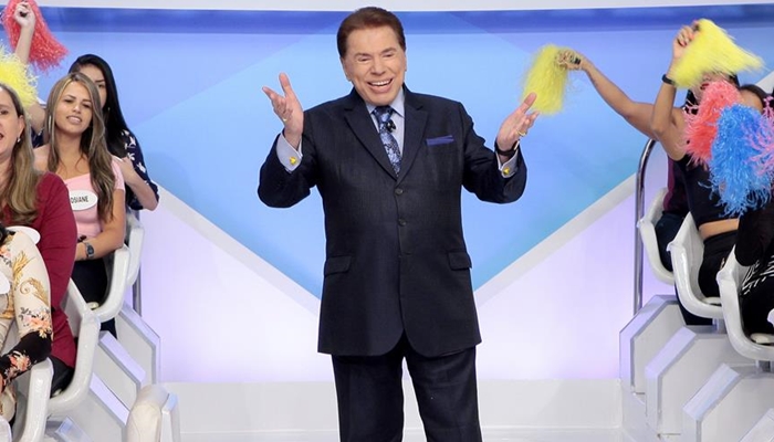 Silvio Santos durante seu programa no SBT (Foto: Lourival Ribeiro/SBT)