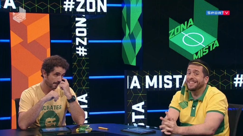 SporTV, canal do Grupo Globo, fez piada com "Jesus" (Foto: Reprodução)