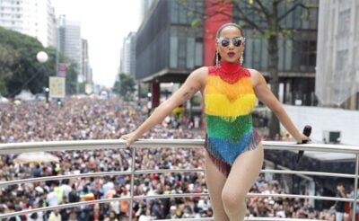 Anitta se apresenta na Parada LGBT (Foto: Felipe Panfili/Divulgação)