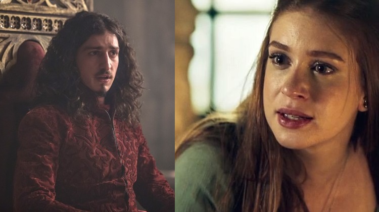 Rodolfo e Amália em Deus Salve o Rei (Foto: Reprodução)