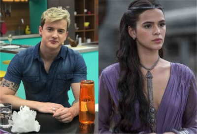Aaron Tura conta uma fofoca de Bruna Marquezine
