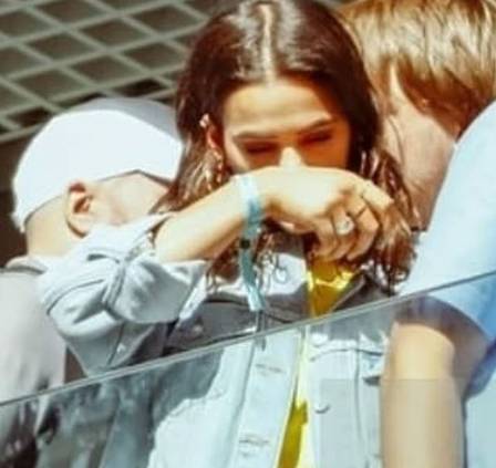 Bruna Marquezine também se emocionou no jogo do Brasil Foto: reprodução/ instagram