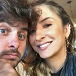 Claudia Leitte com o marido Márcio (Foto: Vídeo Show / TV Globo)