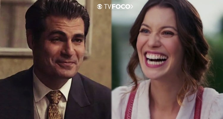 Darcy e Elisabeta em Orgulho e Paixão (Foto: Montagem/TV Foco)