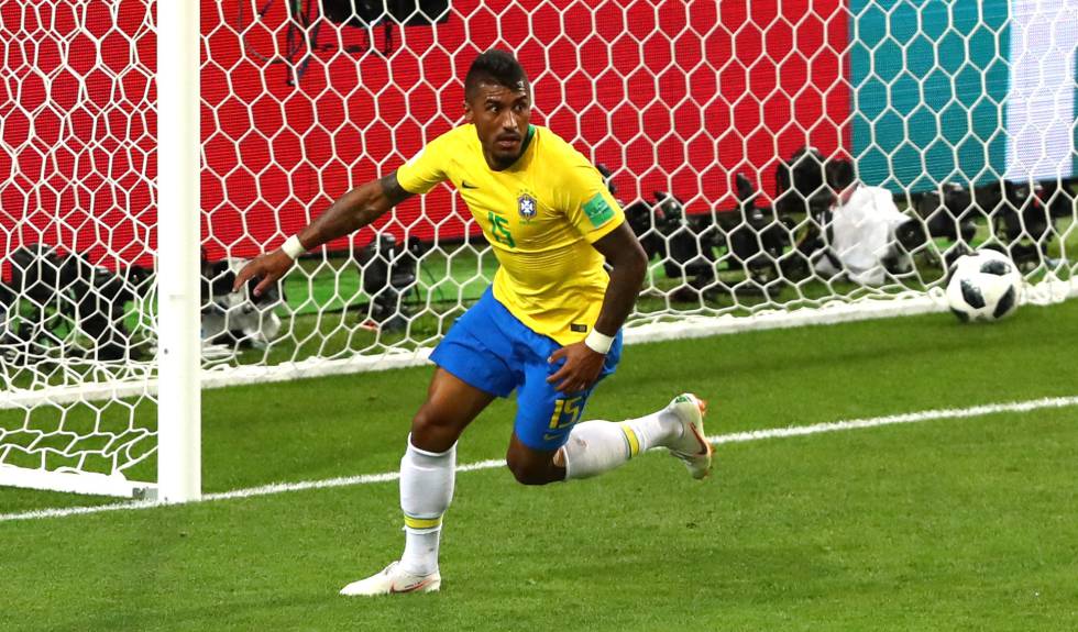 Brasil vence Sérvia na copa (Foto: Reprodução)