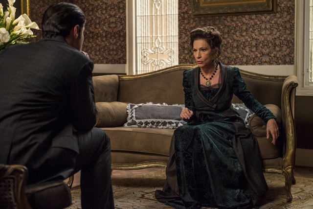 Lady Margareth (Nathalia do Vale) em cena de Orgulho e Paixão (Foto: Globo/Mauricio Fidalgo)