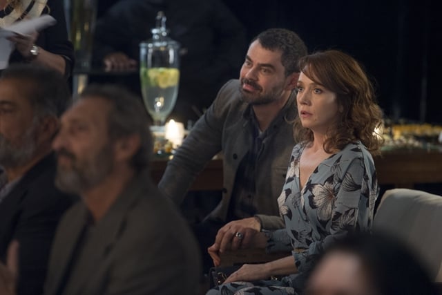 Rafael (Carmo Dalla Vecchia) e Gabriela (Camila Morgado) em cena de Malhação: Vidas Brasileiras (Foto: Globo/Mauricio Fidalgo)