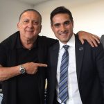 Galvão Bueno e Gustavo Villani (Foto: Reprodução)