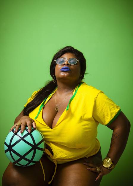 Jojo diz que está preparada para ver os jogos do Brasil Foto: Leo Martins / Agência O Globo