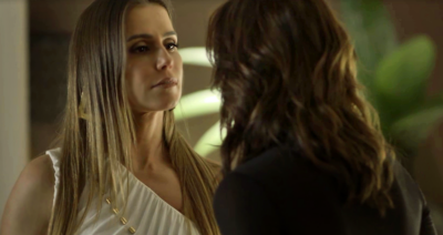 Karola promove separação em Segundo Sol. (Foto: Reprodução/TV Globo)