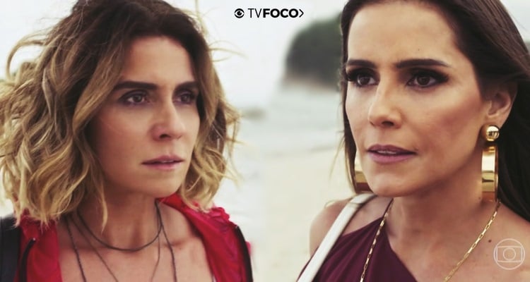 Embate das rivais em Segundo Sol (Foto: Montagem/TV Foco)