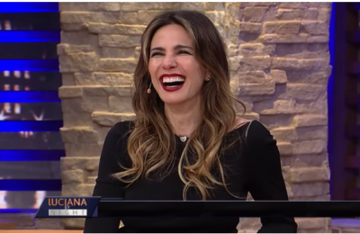 Luciana Gimenez debochou de enchente no Brasil
(Foto: Reprodução/RedeTV)