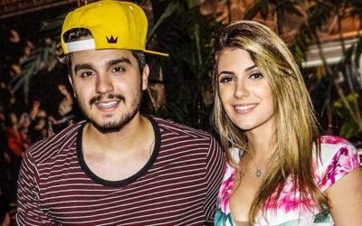 Luan e a amada, Jade. Foto - divulgação.