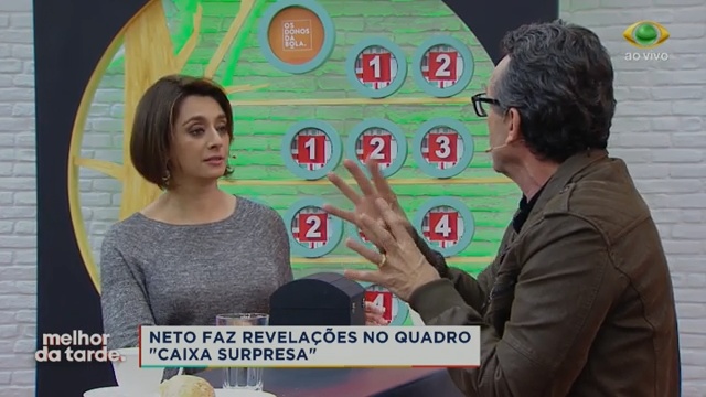 Neto no programa Melhor da Tarde, da Band (Foto: Reprodução)