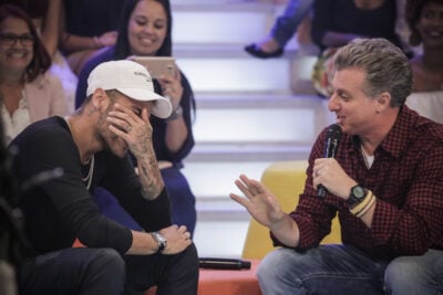 Neymar e Luciano Huck (Foto: Divulgação)