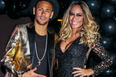 Neymar e a irmã Rafaella (Foto: Reprodução)