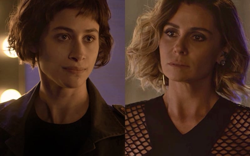 Manu (Luisa Arraes) e Luzia (Giovanna Antonelli) em Segundo Sol (Foto: Reprodução/Globo)
