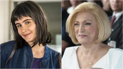 Valentina Herszage viverá Hebe em nova série da Globo. (Foto: Montagem/Reprodução)