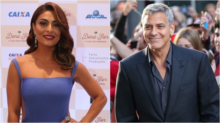 Juliana Paes estará em evento que prestigiará George Clooney. (Foto: Montagem/Divulgação)