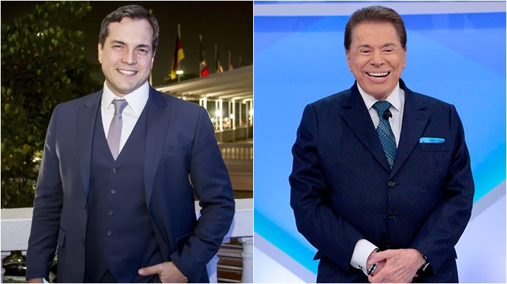 Daniel Boaventura vai viver Silvio Santos em filme e série sobre a vida de Hebe. (Foto: Montagem/Reprodução)