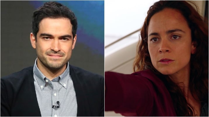 Alfonso Herrera integra elenco de A Rainha do Sul, estrelada por Alice Braga. (Foto: Montagem/Divulgação)