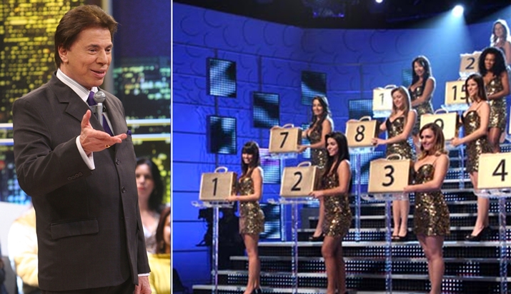 Silvio Santos comandou o Topa ou Não Topa. (Foto: Reprodução)