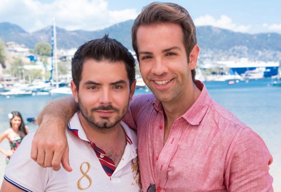 José Eduardo Derbez e Diego de Erice estão na novela novela do SBT (Foto: Divulgação)