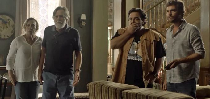 Naná (Arlete Salles), Dodô (José de Abreu), Clóvis (Luis Lobianco) e Beto (Emilio Dantas) (Foto: Reprodução)