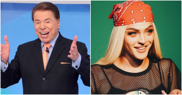 Silvio Santos e Pabllo Vittar (Foto: Reprodução)