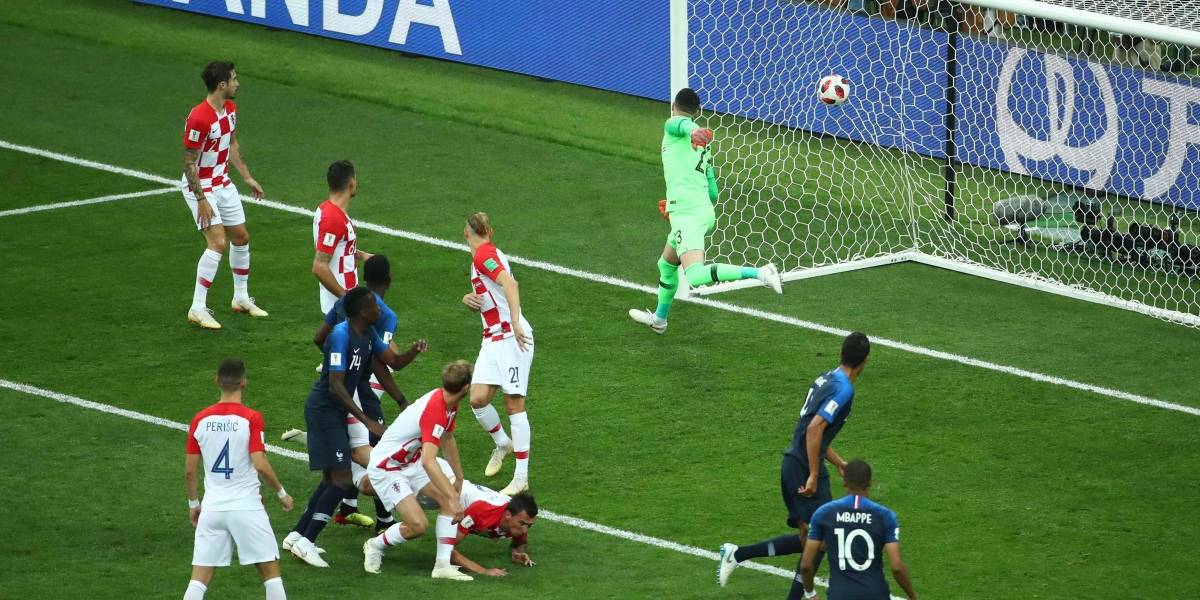 França bateu a Croácia na final da Copa do Mundo (Foto: Reprodução)