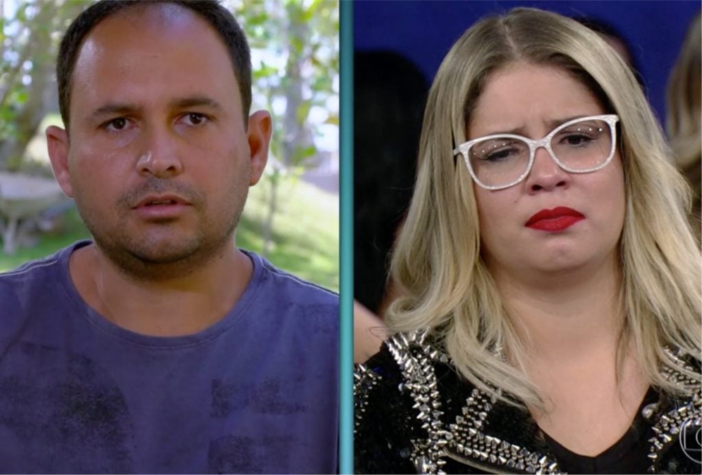 Ex-padrasto de Marília Mendonça apareceu de surpresa no Faustão (Foto reprodução)