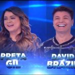 Preta Gil e David Brazil (Foto: Reprodução)