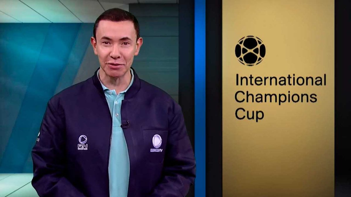 Jogo da Champions Cup foi exibido pela Record News (Foto: Divulgação)
