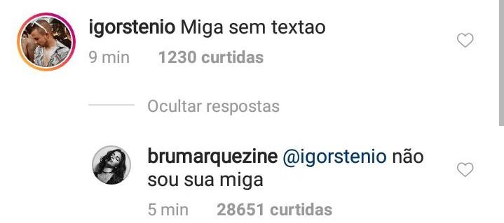 Bruna Marquezine e fã (Foto:  Reprodução/Instagram)