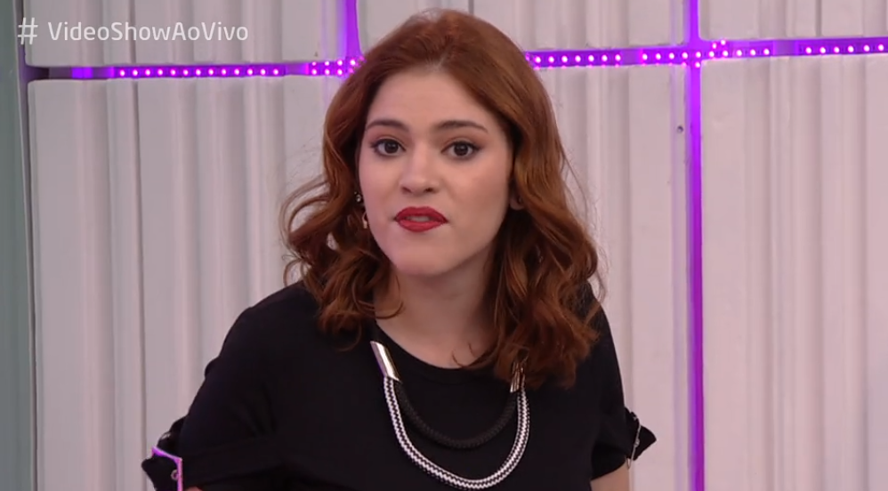 Ana Clara no Vídeo Show (Foto: Reprodução)