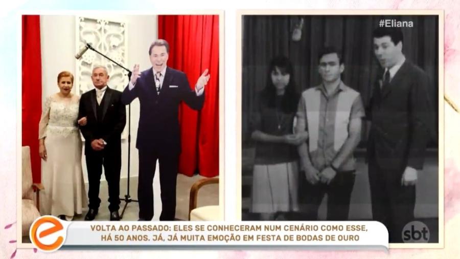 SBT exibiu Silvio Santos de papelão (Foto: Reprodução)