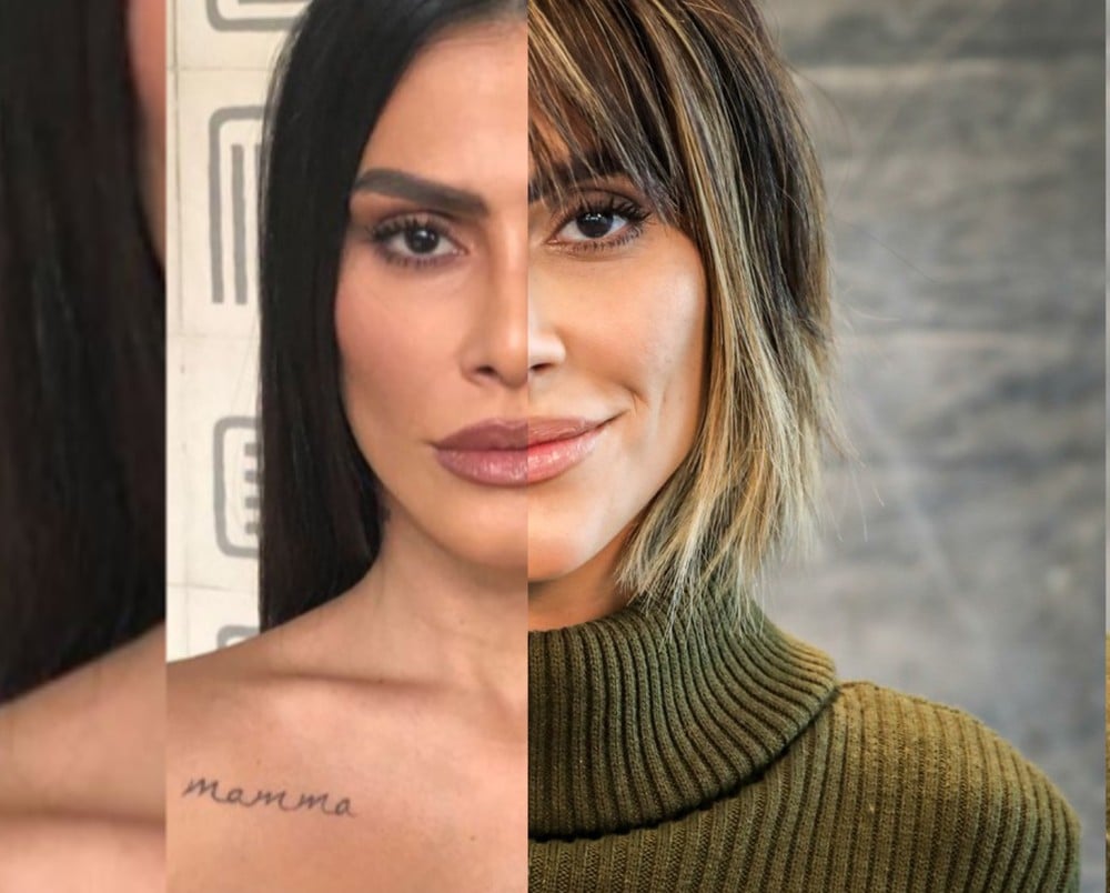 O antes e depois de Cleo para a nova novela da Globo (Foto: Gshow)