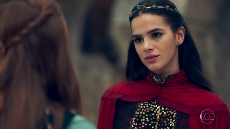 Catarina (Bruna Marquezine) em cena de Deus Salve o Rei (Foto: Reprodução/Globo)