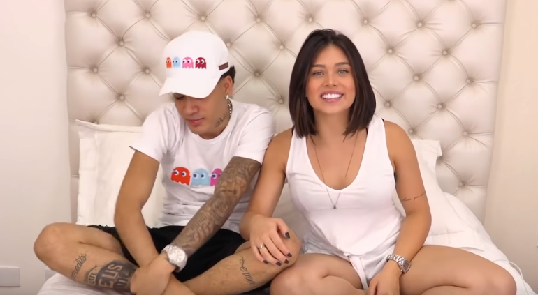 Flávia Pavanelli e Kevinho  (Foto: Reprodução)