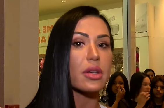 Gracyanne faz revelação. (Foto: Reprodução)
