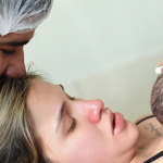 Gusttavo Lima, Andresa e Samuel. (Foto: Reprodução/Instagram)