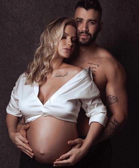 Gusttavo Lima e Andressa Suítal (Foto: Reprodução/Instagram)