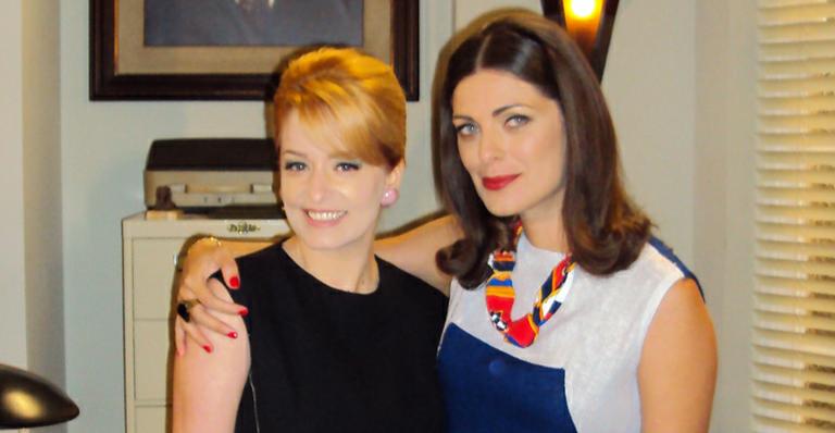 Luciana Vendramini protagonizou com Gisele Tigre beijo gay em novela do SBT (Foto: Divulgação)