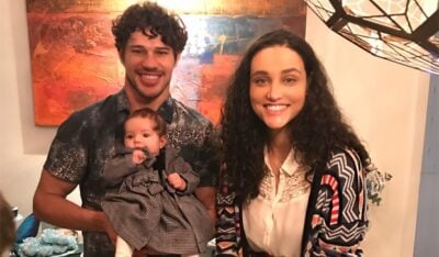 José Loreto e Débora Nascimento com Bella (Foto: Reprodução/Instagram)