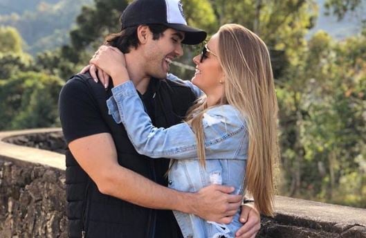 Juliano Laham e Luana, sua namorada (Foto: Reprodução/Instagram)